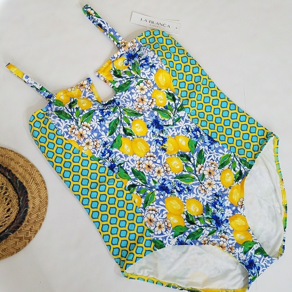 LAST ONE! La Blanca Plus Size  One Piece Swimsuit - Picture 3 of 8